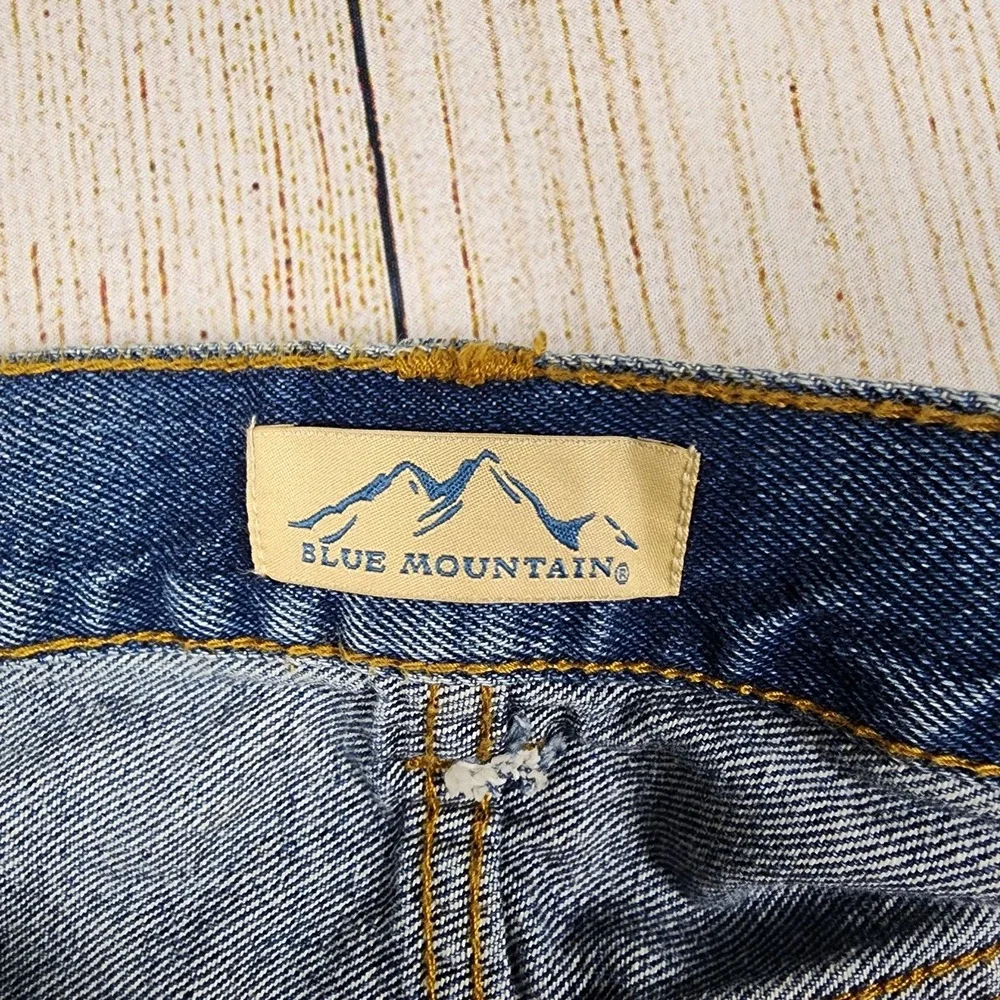 Blue Mountain Jeans Men's Size 40x30 Blue‎ 5-Pocket Relaxed Fit NWT Denim